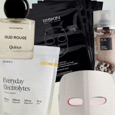 Collage Image of Health and Wellness Holiday Gifts From Quince