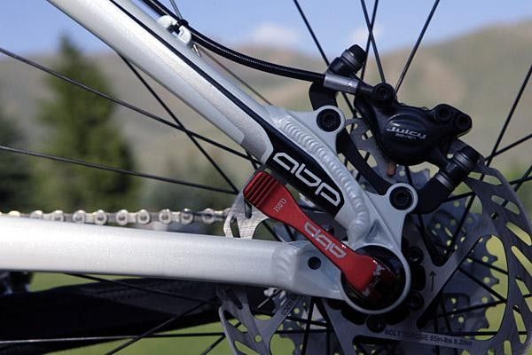 The ABP is a pivot that is concentrenic with the rear axle. Trek preserved the 135mm skewer width but does require a proprietary skewer.