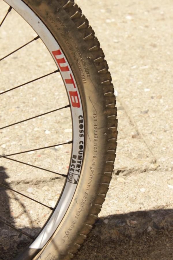 WTB's new Stryker cross-country wheelset.