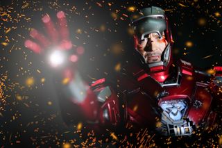 Robert Downey Jr as Iron man