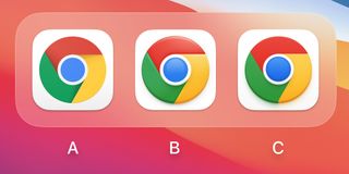 Chrome macOS Icon Designs