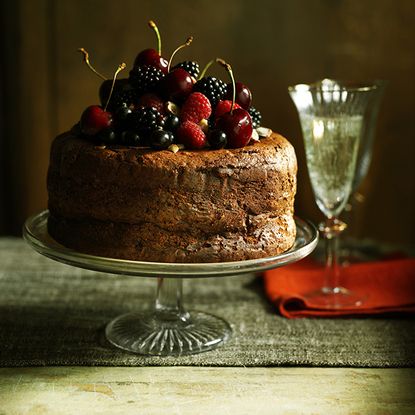 Chocolate and Hazelnut Mousse Cake