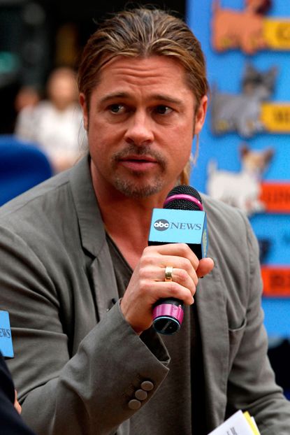 Brad Pitt talks to Good Morning America