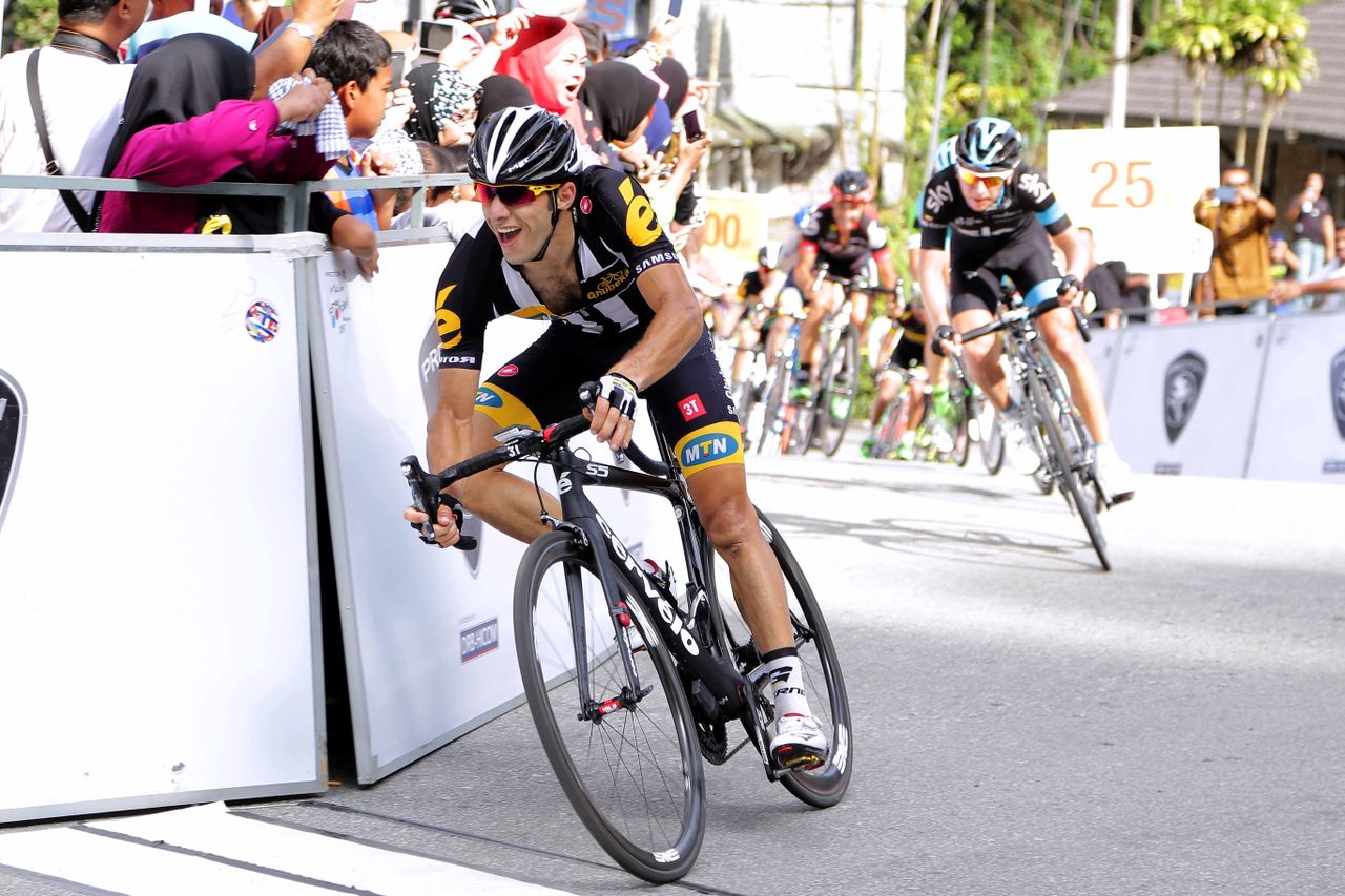 Youcef Reguigui takes the stage win