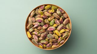 Bowl of pistachios