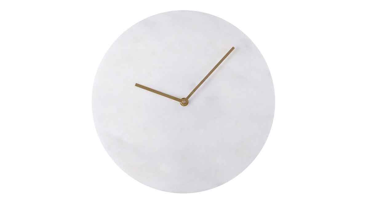 Lamonte Marble Wall Clock
