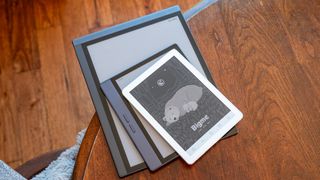 Comparing the sizes of the Bigme B1051C, B7, and B6