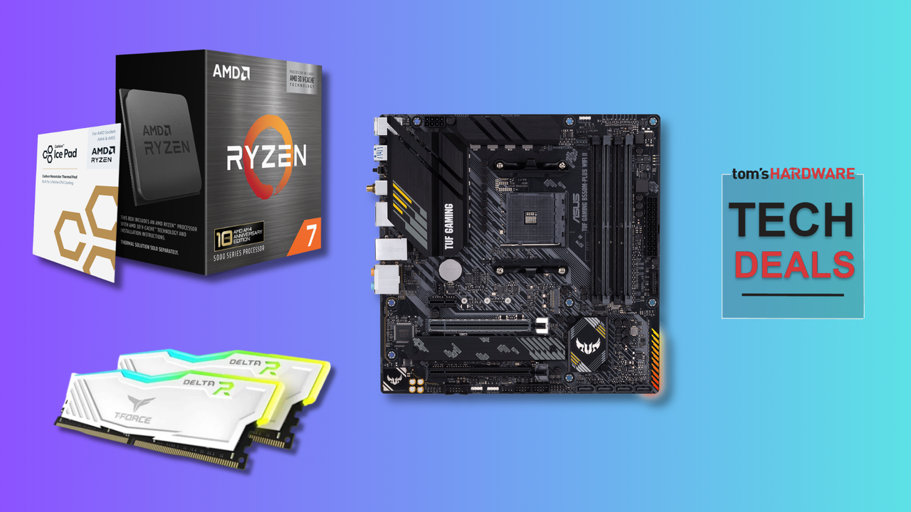 Grab AMD’s Ryzen 7 5800X3D 10th Anniversary CPU with motherboard and 16GB RAM for just $529 — save over $100 on this epic AMD gaming bundle