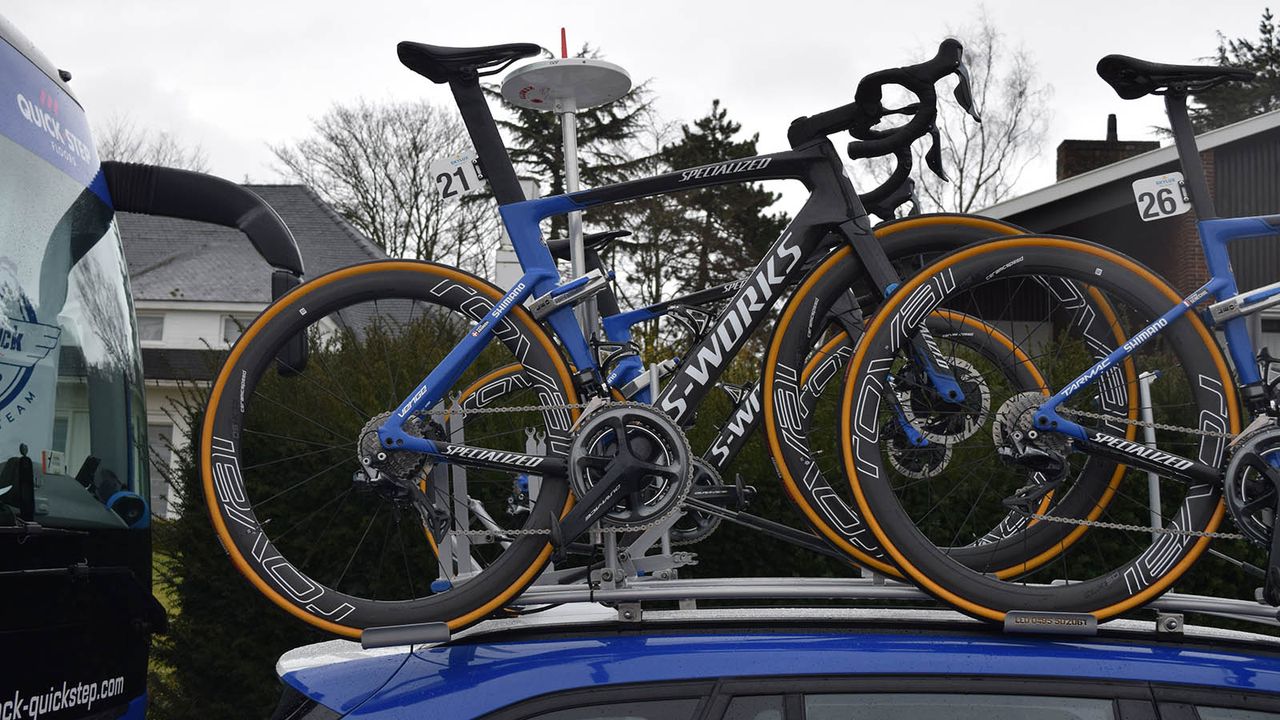 Deceuninck-QuickStep's sprinter also raced on an S-Works Venge