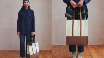 Jw anderson uniqlo tote bag sale