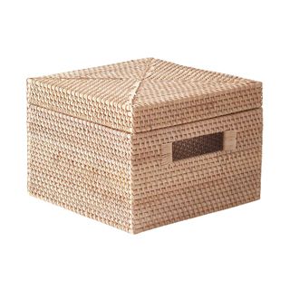 A wicker basket