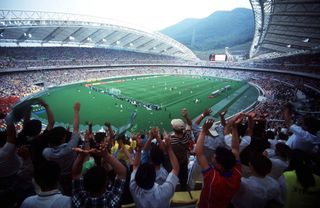 The Daegu Stadium plays host to the 2002 World Cup