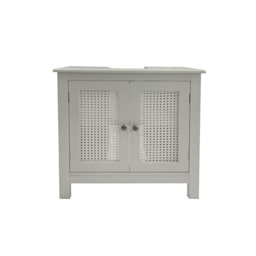 Aspect Vera Bathroom Storage Under Sink Cabinet, White