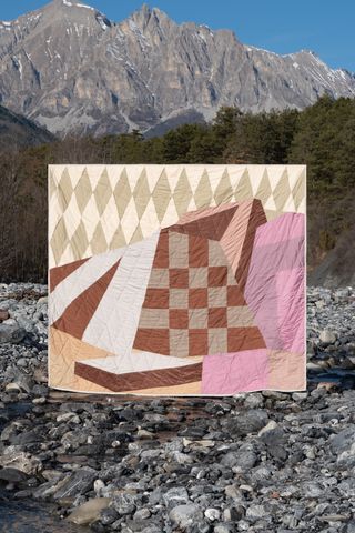 A.P.C.’s summer quilts, created by Jessica Ogden in collaboration with brand founder Jean Touitou