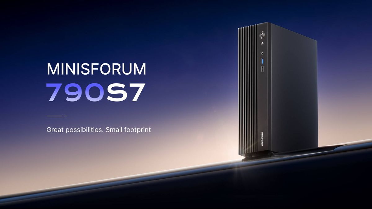 Minisforum 790S7 Mini PC with AMD Ryzen 9 7940HX can accommodate a low-profile desktop GPU