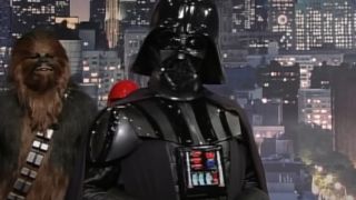 Darth Vader on The Late Show with David Letterman