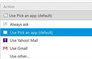 how to change email default on laptop to gmail