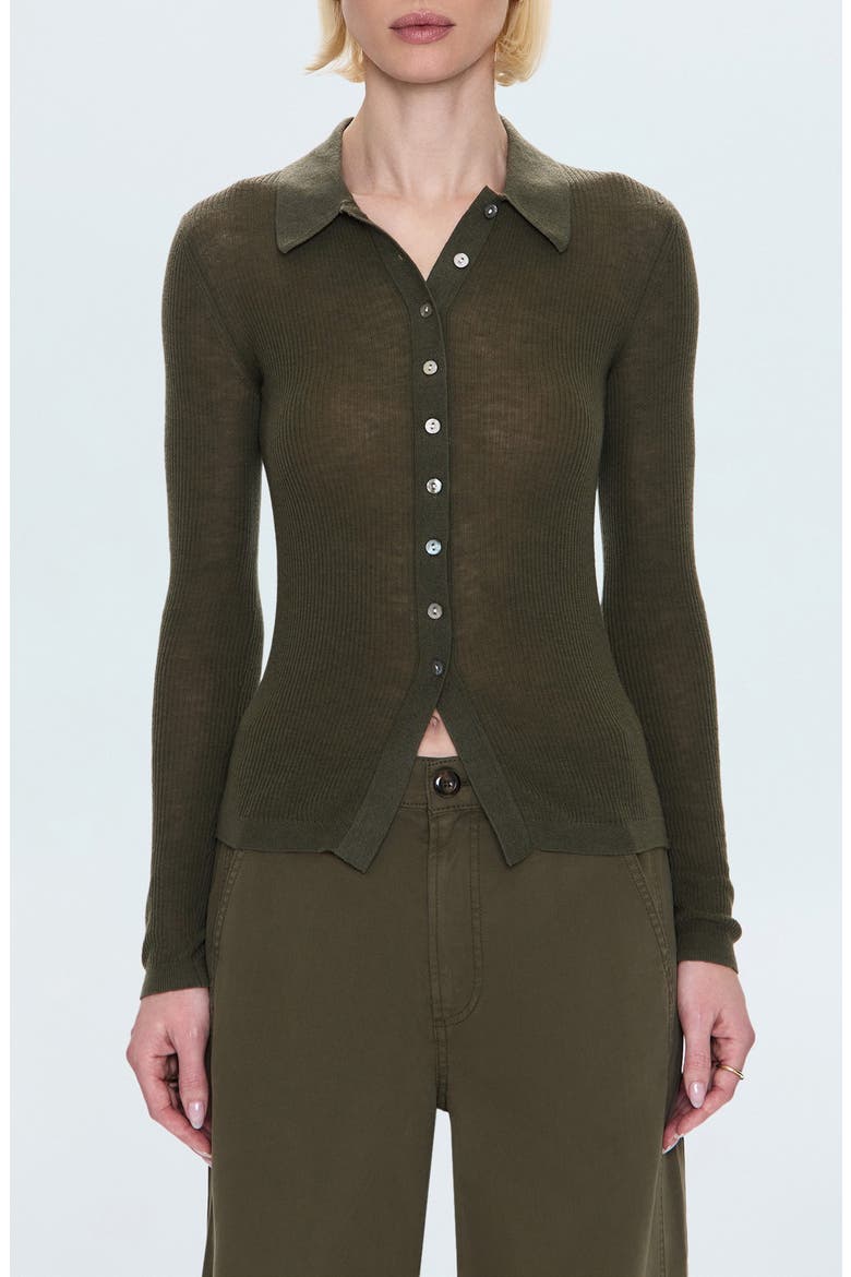 Korey Merino Wool Cardigan