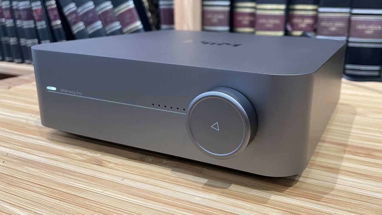 WiiM Amp Pro streaming amplifier