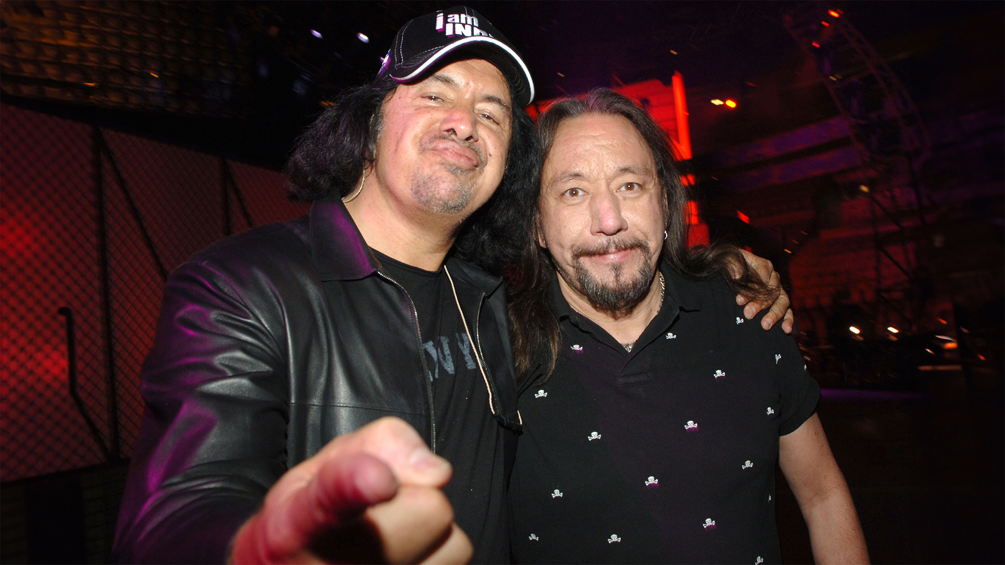 Gene Simmons and Ace Frehley of Kiss during 2006 VH1 Rock Honors - Rehearsals - Day Two at Mandalay Bay Hotel and Casino in Las Vegas, Nevada, United States.