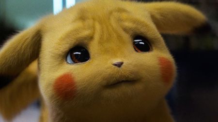 Detective Pikachu sad
