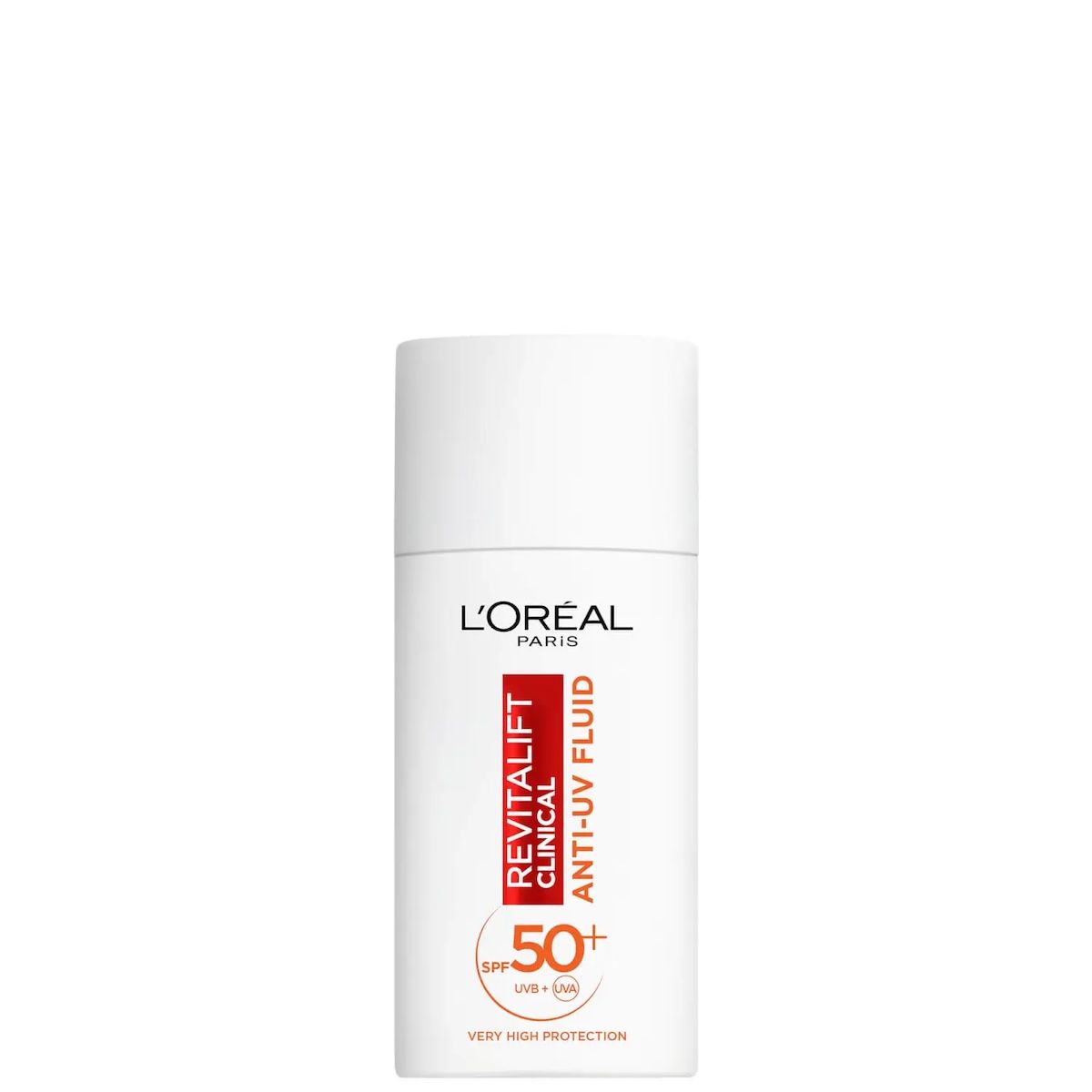 Expensive looking skin L'Oréal Paris Revitalift Clinical Vitamin C UV Liquid SPF 50+ Moisturizer