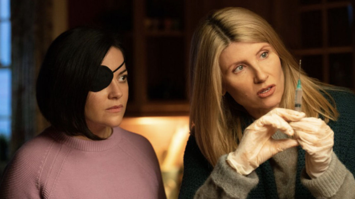 A scene from Bad Sisters.