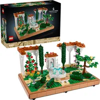 Lego Icons Fountain Garden