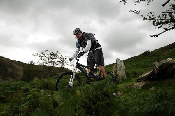 A rider descends during day 5