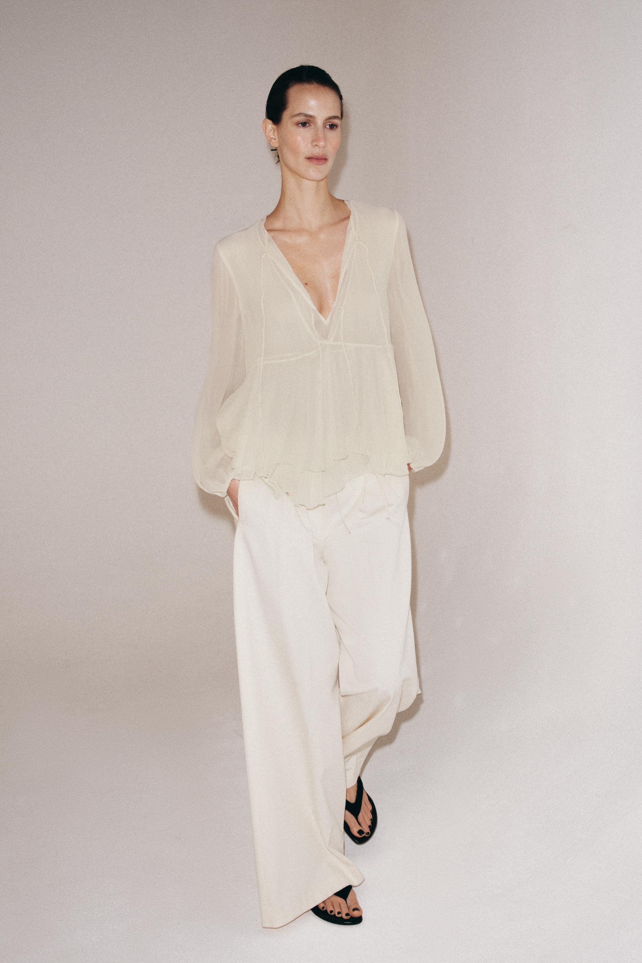 Zw Collection Ruffled Blouse