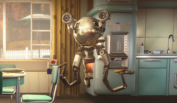 Making Fallout 4's Robot Butler Mister Handy Real Using 3D