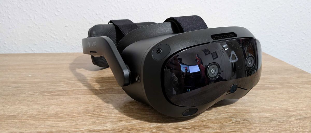 The Vive Focus Vision on a table