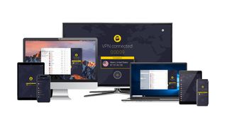 CyberGhost VPN app running on multiple devices and operating systems
