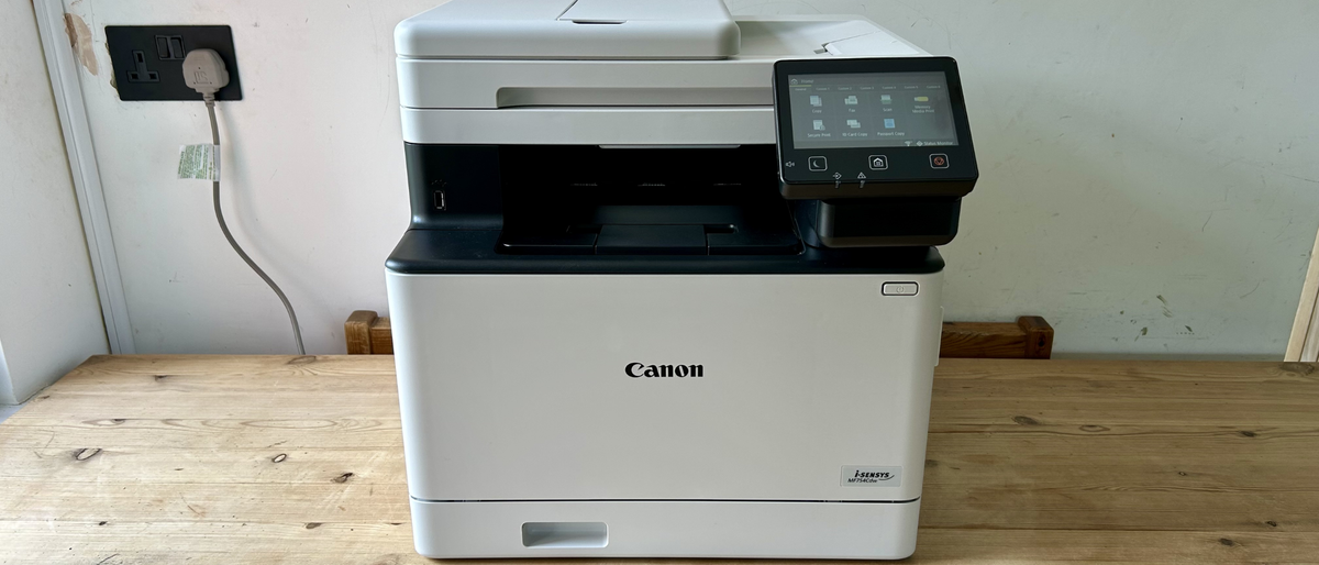 Canon Color imageCLASS MF753Cdw during our review