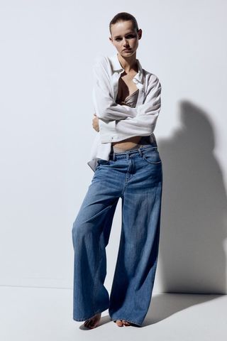 Baggy Low Rise Jeans