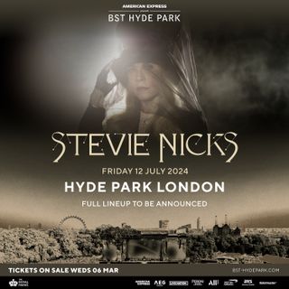 Stevie Nicks BST Hyde Park poster