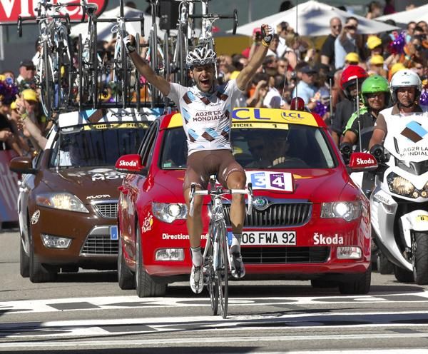 Christophe Riblon (AG2R) takes the biggest win of his career