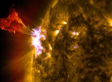 Solar flare on May 3, 2013