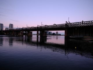 GFX50S II test shots – underexposed image of a bridge