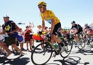 Bradley Wiggins during stage sixteen of the 2012 Tour de France