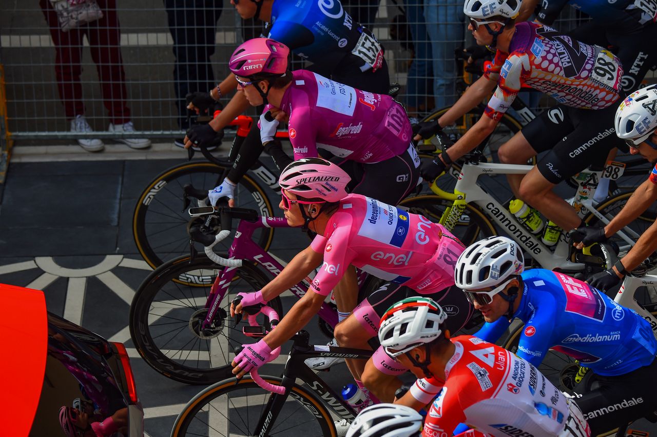 Giro d'Italia 2020 - 103th Edition - 10th stage Lanciano - Tortoreto 177&Acirc;&nbsp;km - 13/10/2020 - Joao Almeida (POR - Deceuninck - Quick Step) - photo Dario Belingheri/BettiniPhoto&Acirc;&copy;2020