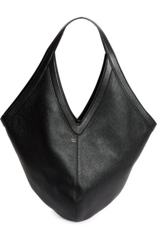 Soft M Leather Hobo Bag