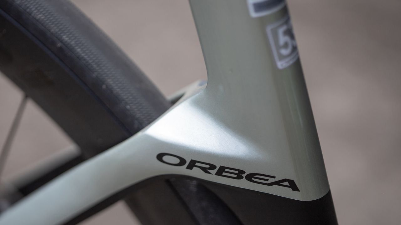 Orbea Orca Aero M120iLTD aero shaping at rear of bike