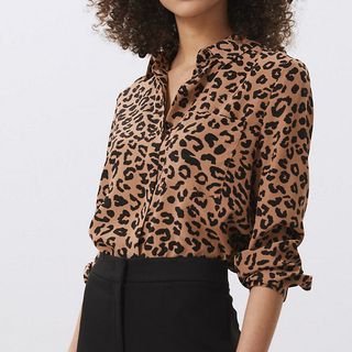 Best shirts for women include leopard print shirt from Jaeger at Marks and Spencer