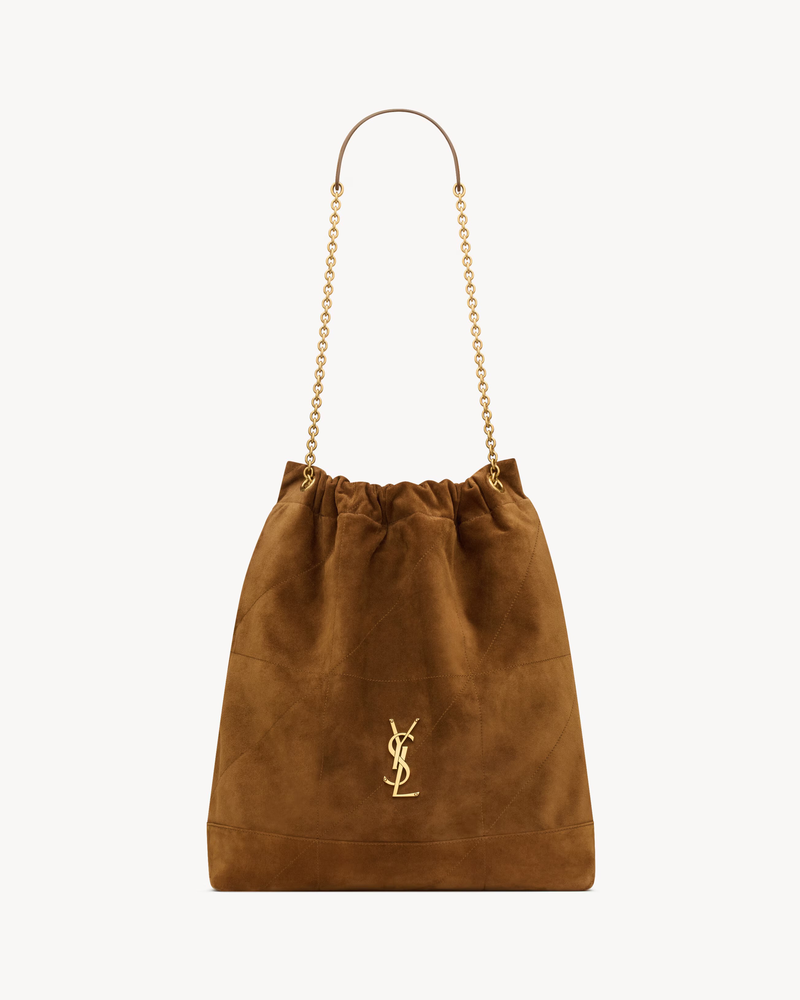 Saint Laurent, Jamie Large Pochon in Suede