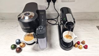 Nespresso Vertuo vs Original while pouring