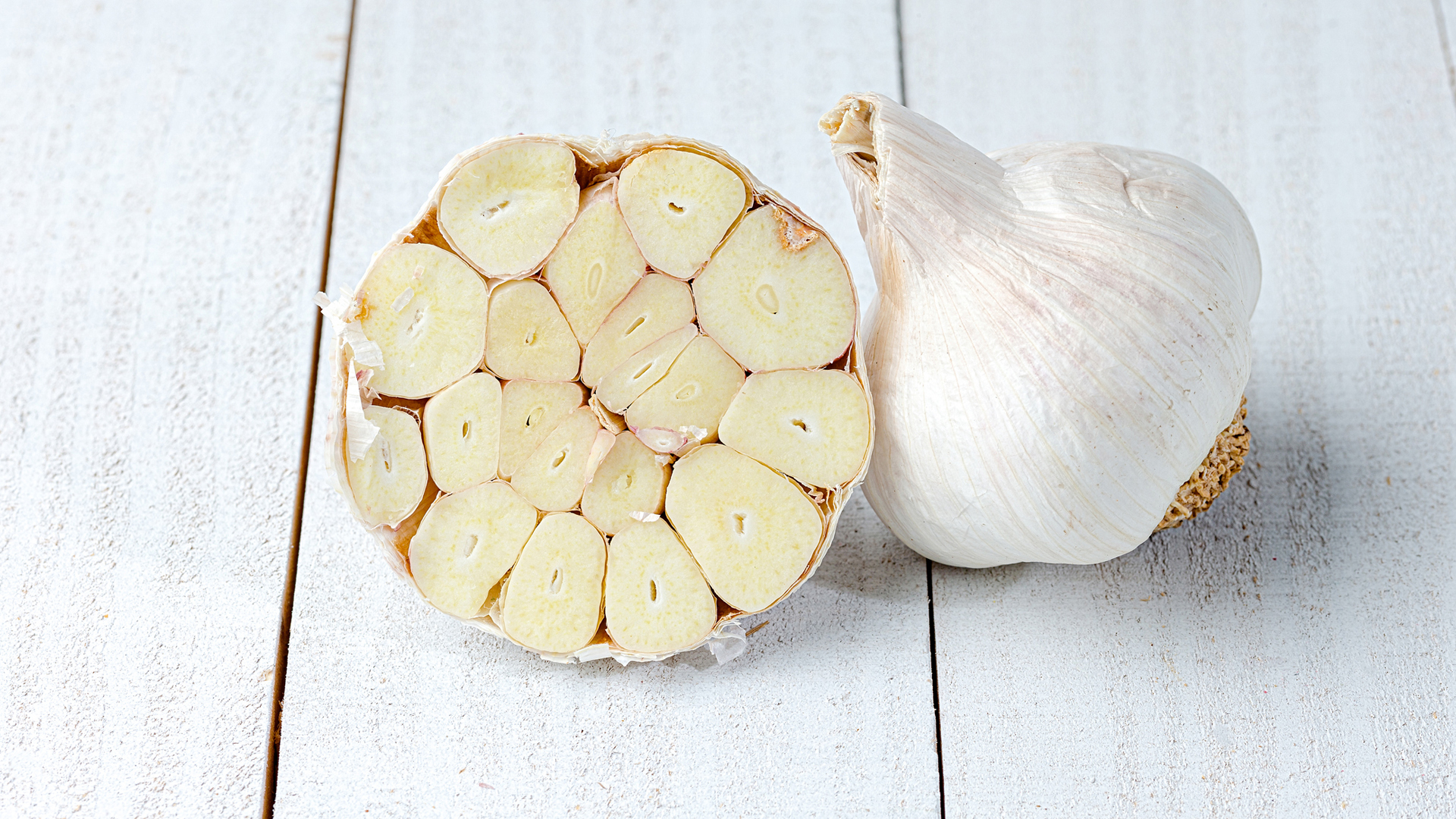 inside of a garlic