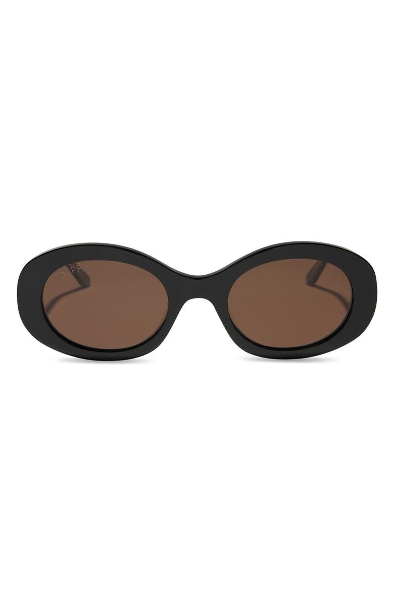 Lainey 52mm Polarized Oval Sunglasses