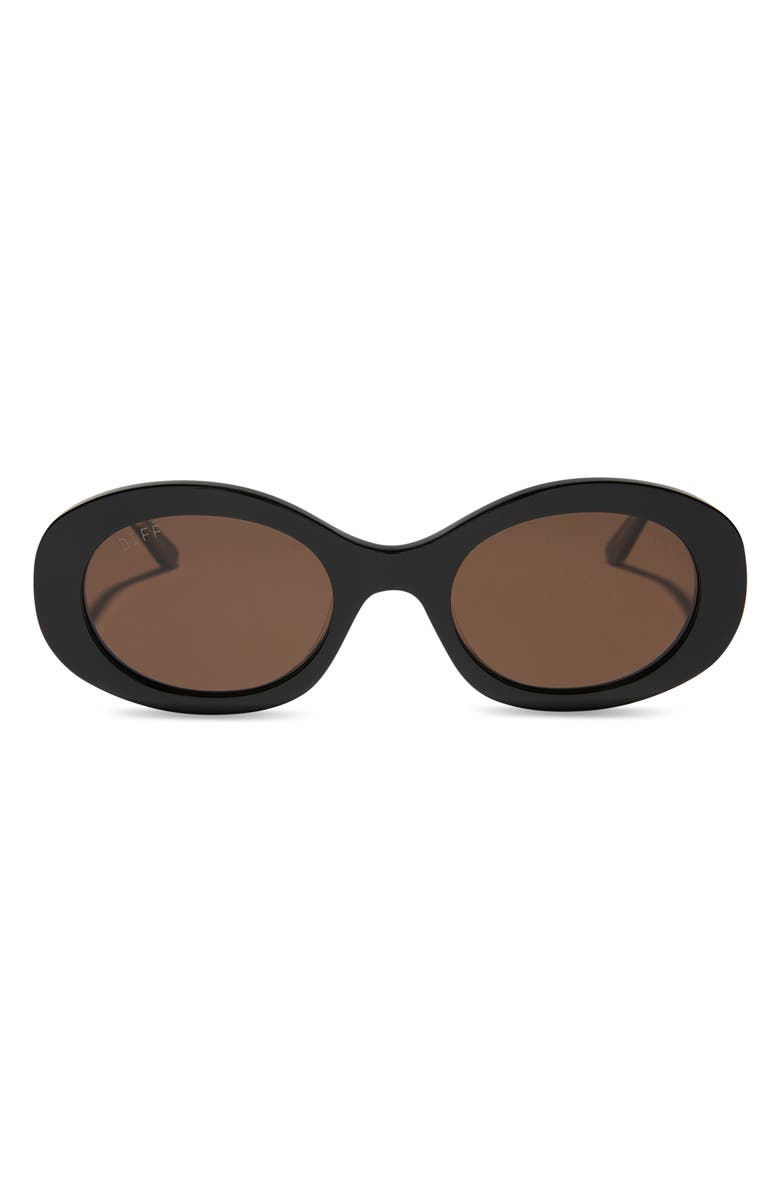 Lainey 52mm Polarized Oval Sunglasses