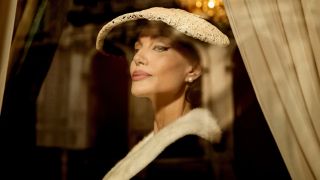 Maria Callas (Angelina Jolie) looks out of a window in Maria